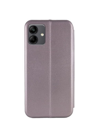 Кожаный чехол-книжка Classy для Samsung Galaxy A05 Grey No Brand (345561212)