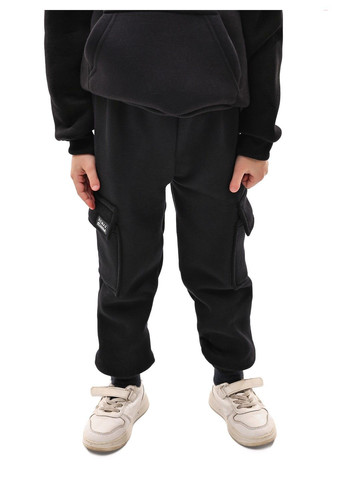 Черные зимние брюки No Brand