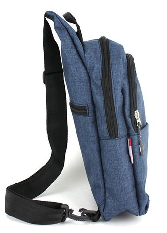 Рюкзак сумка на одной лямке 112 8L Синий Wallaby (297643588)