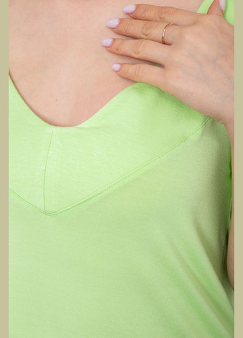 Салатовая летняя футболка-топ женская, цвет черный, Ager
