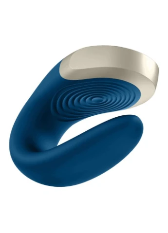 Вібратор для пар Powrot Double Love (Blue) Satisfyer (383069101)