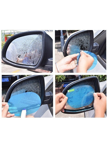 Плівка антидощ MEMBRANE для автомобілів 95х135 мм на бічне дзеркало заднього огляду (1342113192) Waterproof (317297205)