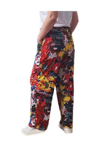 Женские летние штаны палаццо, масло No Brand (315408476)