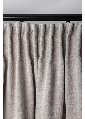 Шторы из матового шенила 2шт. 2,5м х от 2,5м до 3м HYGG (370367084)