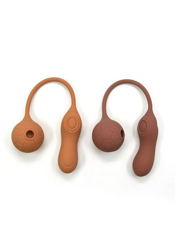 Двойной вибратор в виде мяча с вакуумом и для точки G, 0036F, Sweet Em (331170391)