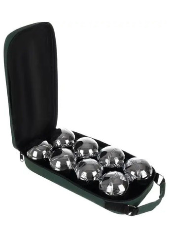 Комплект набор металлических мячей шаров с гравировкой в чехле для игры в петанк бочче 8 шт (476635-Prob) Unbranded (285778333)