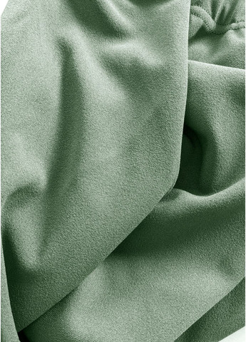 Оливковая джинсовая, офисная, повседневная, кэжуал однотонная изящная юбка-карандаш с высокой талией INNOE карандаш