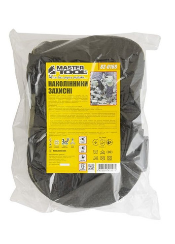 Наколенники защитные MILITARY HARD размер, пластиковая накладка с упором (82-0168) Mastertool (340909679)