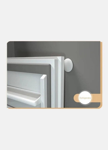 Відбійник обмежувач від удару силіконовий самоклеючий Круглий 1 штука Сірий CHOICE (341534089)