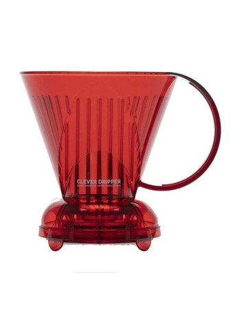 Пуровер Клевер Dripper 530 мл. Прозрачный красный (R-MCDTRD-VS) Clever (303348059)