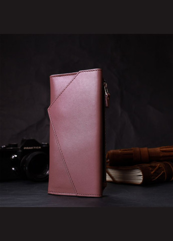 Качественный кошелек с монетницей снаружи из натуральной кожи 11648 Grande Pelle (329150651)