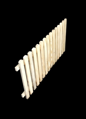 Парканчик обмежувач з дерева Синду бланже (ЗБО-001101) No Brand (328605057)