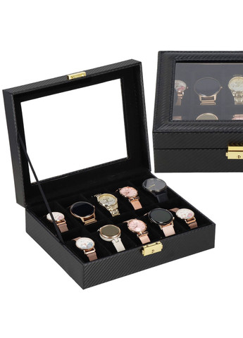 Скринька (органайзер) для зберігання годинників 25 x 20 x 8 см Springos ha1057 (290254612)
