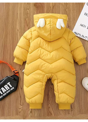 Уютный зимний комбинезон для малышей 74-80 см – тепло, комфорт, игра. No Brand (369936785)