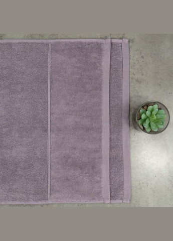 GM Textile полотенце махра/велюр 50x90см премиум качества milado 550г/м2 (виноградный) фиолетовый производство - Узбекистан