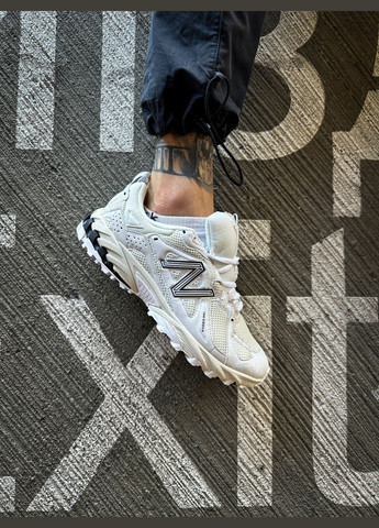 Белые демисезонные кроссовки new balance 610 nimbus cloud white black ml610tba No Brand