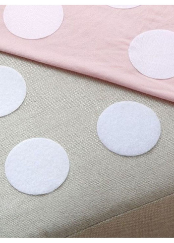 Кріплення-липучки для килимків 6938 білі 5 шт 6 см No Brand (361024821)