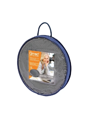 Ортопедическая подушка для сидения SWIVEL SEAT CUSHION КМ-48 39х5 см Серый Qmed (387634763)