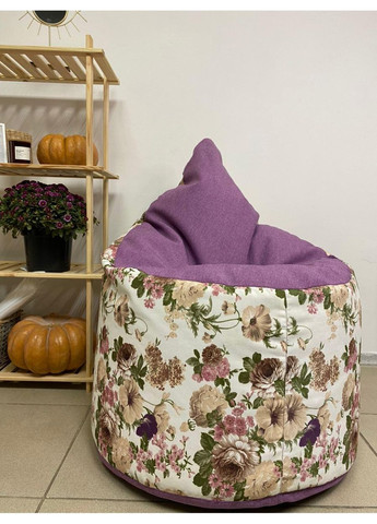 Кресло - мешок Капелька 120х80 Квинс 5973+Katania 2 SkyPuff (361258008)