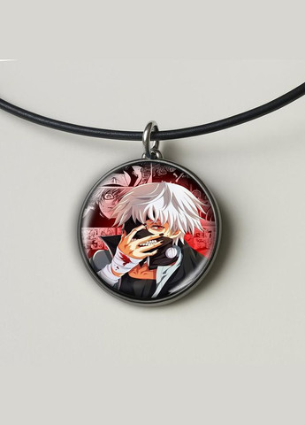 Набір підвіска (кулон) та брелок Аніме Токійський гуль #02 (подарунковий набір) No Brand (332633623)