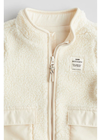 Молочна зимня куртка H&M