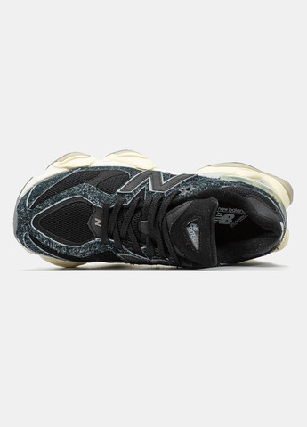 Жіночі кросівки New Balance Beige Black Brown No Brand 9060 чорні демісезони (324622422)