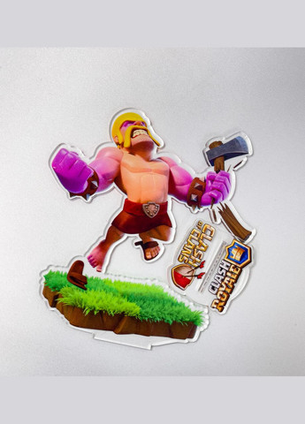 Акриловая коллекционная фигурка Clash of Clans, Clash Royale Персонаж Варвар 15 см No Brand (339618557)
