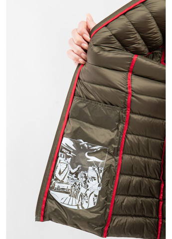 Оливковий (хакі) демісезонний Пуховик JOTT