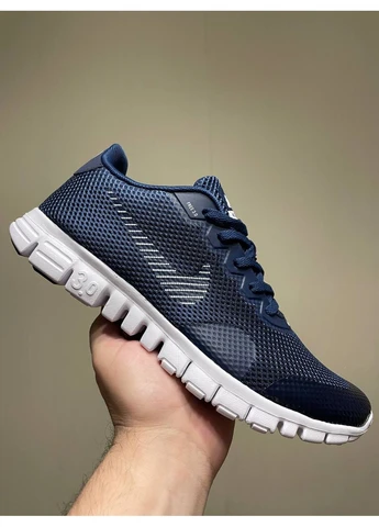 Чорні літні кросівки найк free 3.0 v3 blue/white No Brand