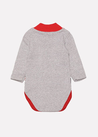 Сірий зимній костюм яслі на хлопчика колір сірий cb-00200812 Pabbuc Baby