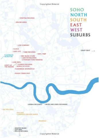 Vinyl London: A Guide to Independent Record Shops ACC Art Books (393164539)