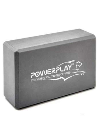 Блоки для йоги 2шт. 4006 Yoga Brick EVA Серые (пара) PowerPlay (345712882)