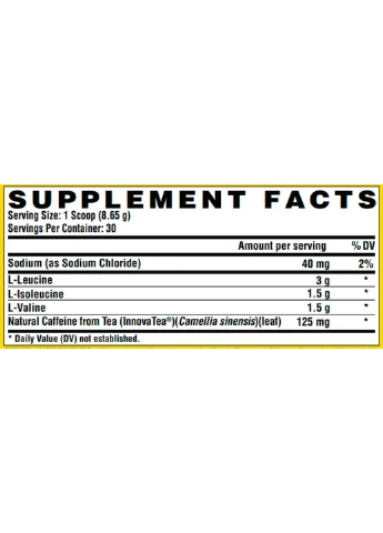 Амінокислота Lipo-6 BCAA Intense - 30srv Watermelon Nutrex (296192173)