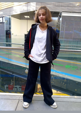 Чорні штани-палацо 2 Льва (356505903)