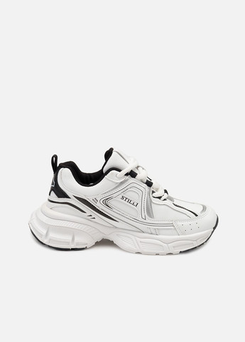Женские кроссовки на платформе цвет белый ЦБ-00264169 Stilli белые демисезоны (308211387)