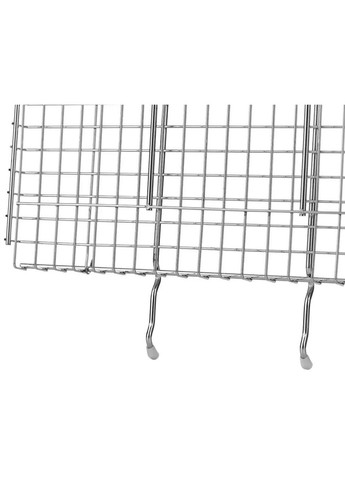 Решітка-гриль Подвійна хромована решітка BQ-037 Grill Me (316446095)