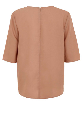 Бежевая бежевая блузка Uttam Boutique