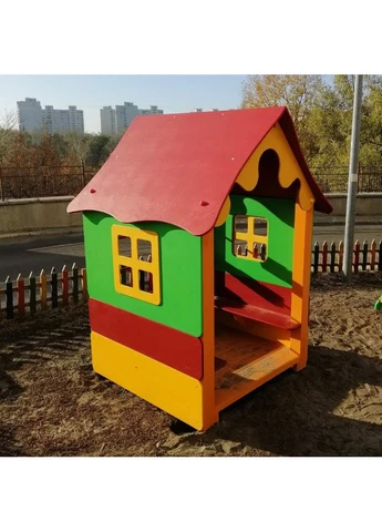 Игровой домик для детской площадки Домик 150х150х204см Kidigo (390501120)