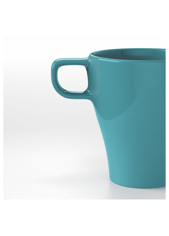 Чашка Ä кам'яна кераміка блакитний 250 мл IKEA (272150483)