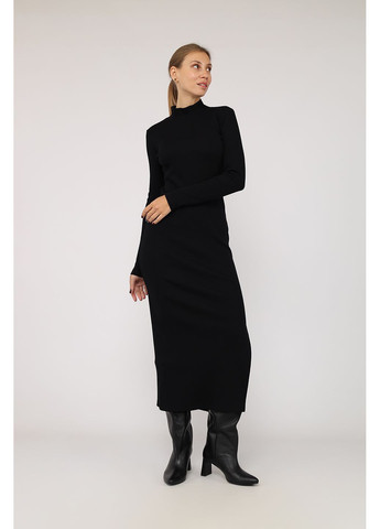 Черное платье-футляр женское цвет черный цб-00284464 Yuki