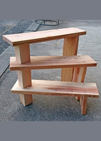 Подставка для десертов из дерева Круассан мускат (КИП-002307) No Brand (327850455)