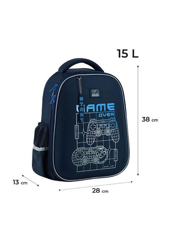 Школьный полукаркасный рюкзак Education 165M Level Up 15л (GO25-165M-7) GoPack (335405225)