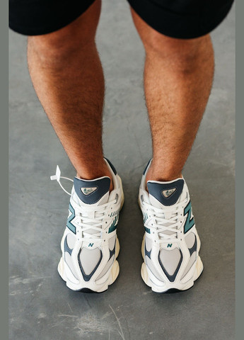 Білі Осінні кросівки чоловічі і жіночі new balance 9060 white | нью беланс 9060 білі No Brand
