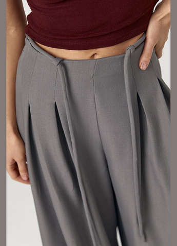 Трендові класичні штани Palazzo з оригінальним поясом No Brand (320326761)