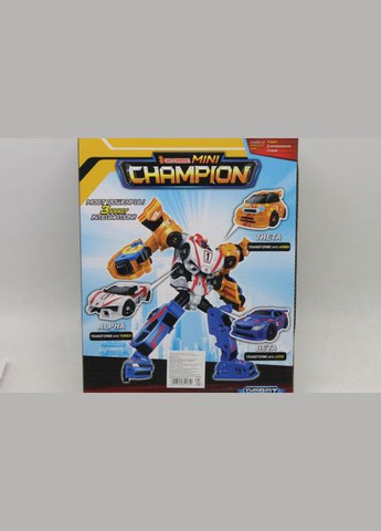 Трансформер "Tobot Champion" (3 машинки) Generic (372821993)