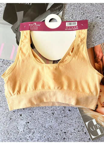 Бавовняний безшовний топ-майка B-C Blue Rose (317350694)