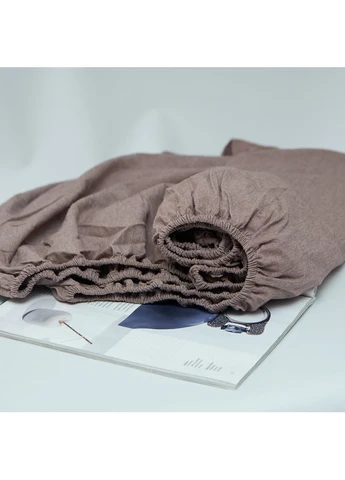 Простирадло на резинці Варена Бавовна 90х190х20 см (MS-850006383) Moon&Star Mocha Dreame (394448259)