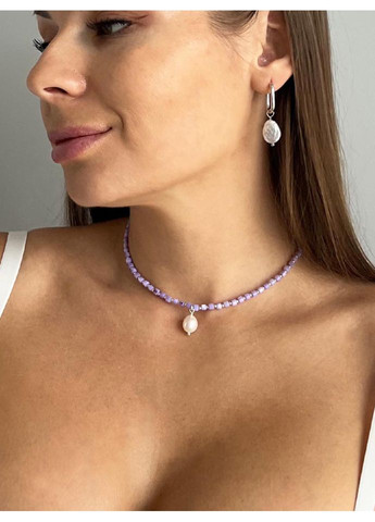 Перламутровый чокер с натуральной жемчужиной 5263 LeBijou (368559224)