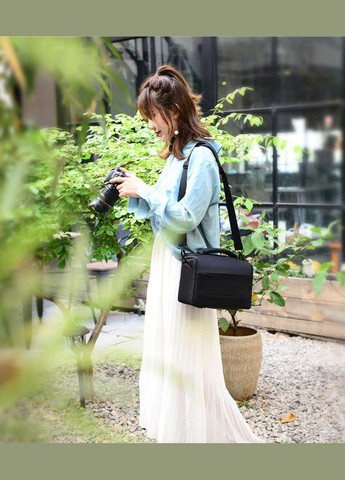 Сумка для фотоаппарата универсальная противоударная, Черный (код: IBF037B) Digital (324787624)