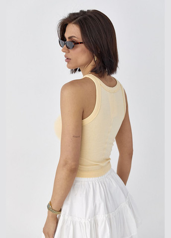 Однотонная женская майка Lurex — 331332412